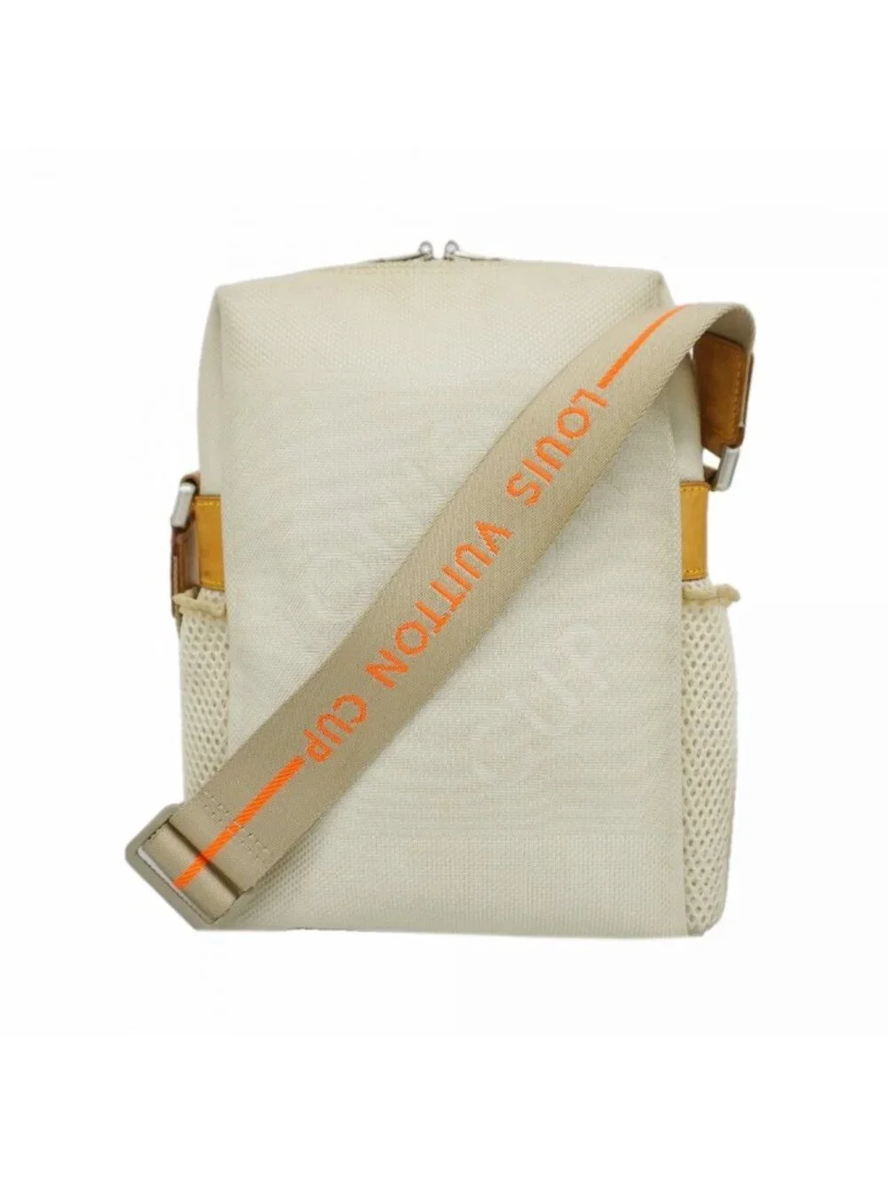Louis Vuitton Shoulder Bag Damier Jean Weatherly White Cup LV